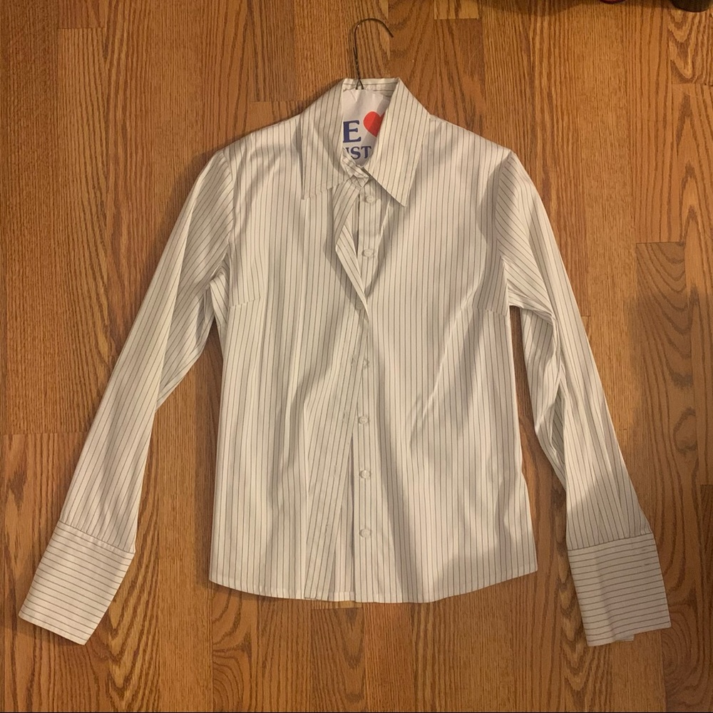 Stripe Button Up